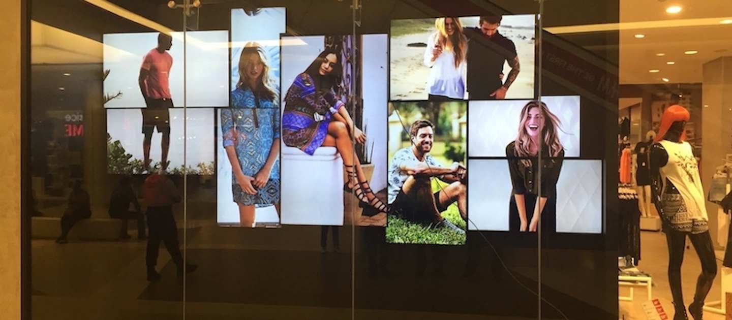 Asymetric Video Wall